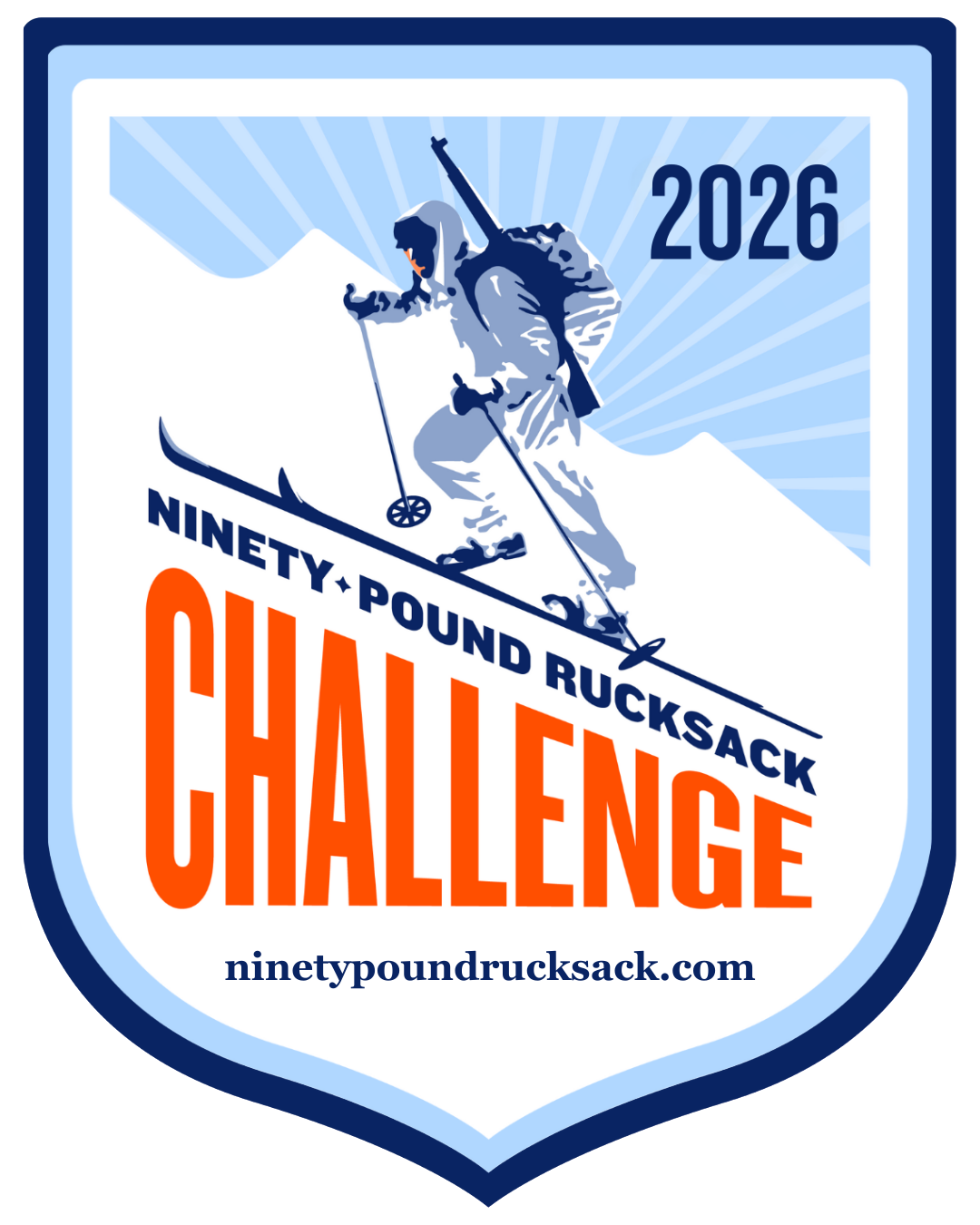 90-pound rucksack challenge logo
